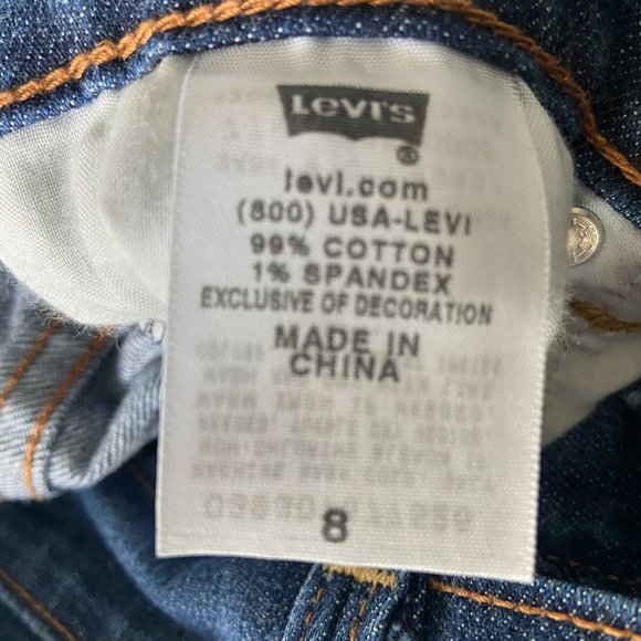 Levi's 515 Capri Jeans size 8 - Picture 5 of 6